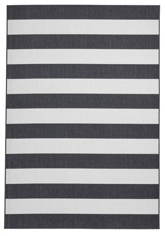 Santa Monica Black/White 48644 Rug