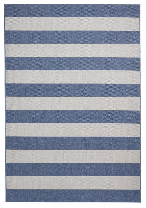 Santa Monica Blue/Light Beige 48644 Rug