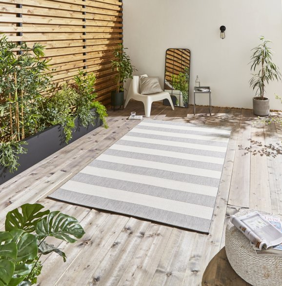Santa Monica Grey/Light Beige 48644 Rug