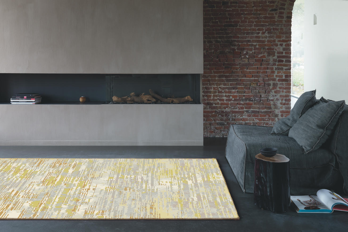 Amadeus Linea Gold Rug