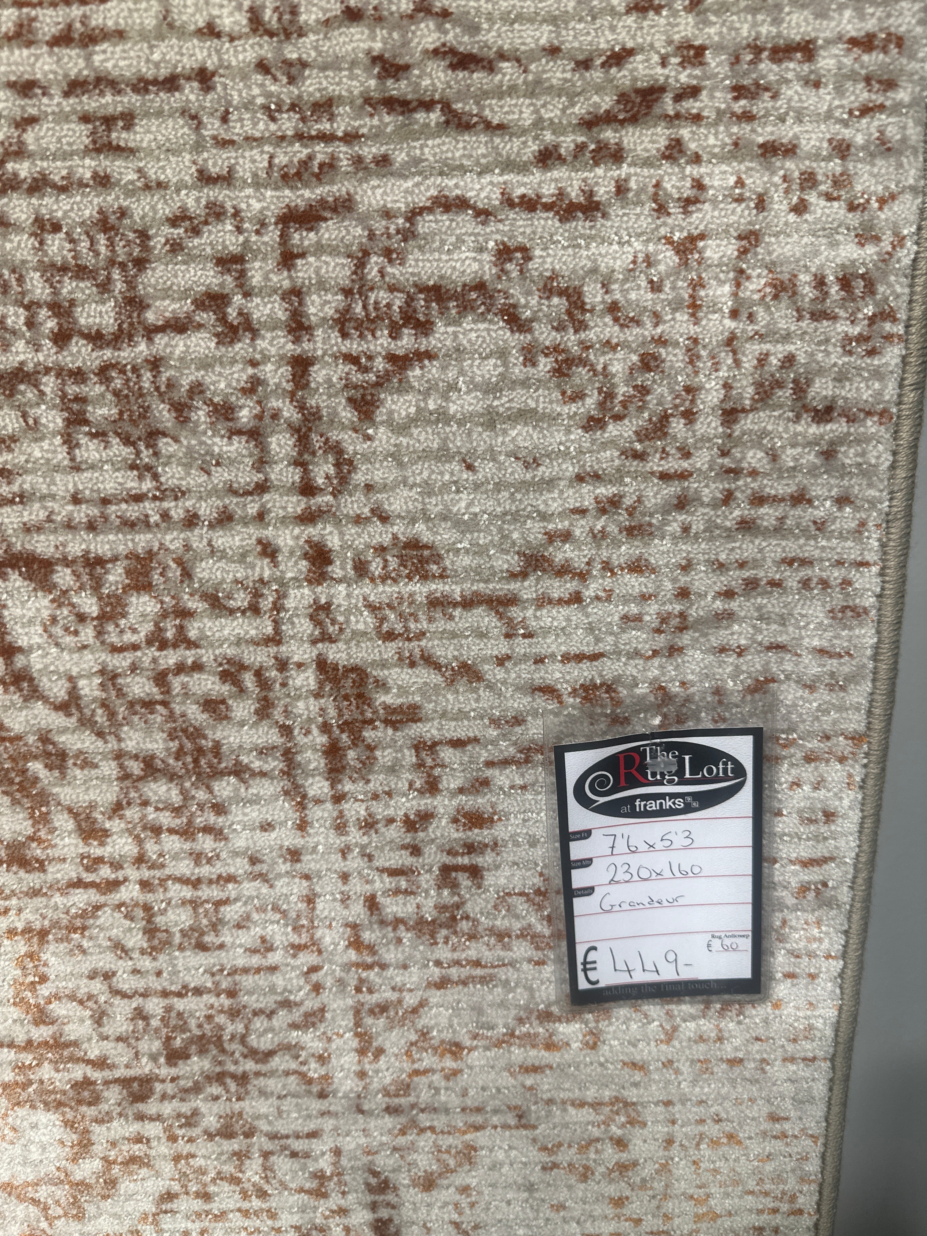 Grandeur Damask Terracotta