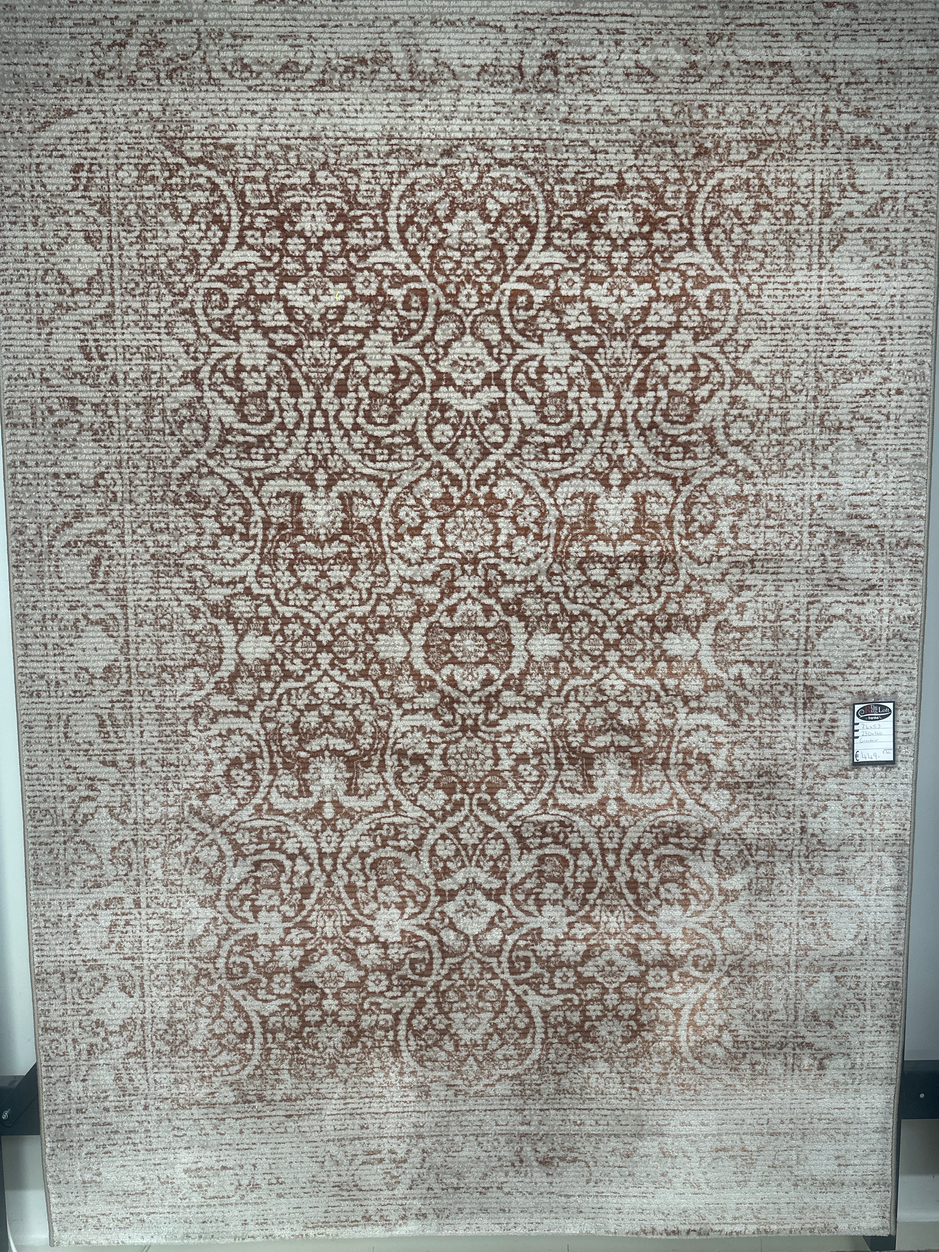 Grandeur Damask Terracotta