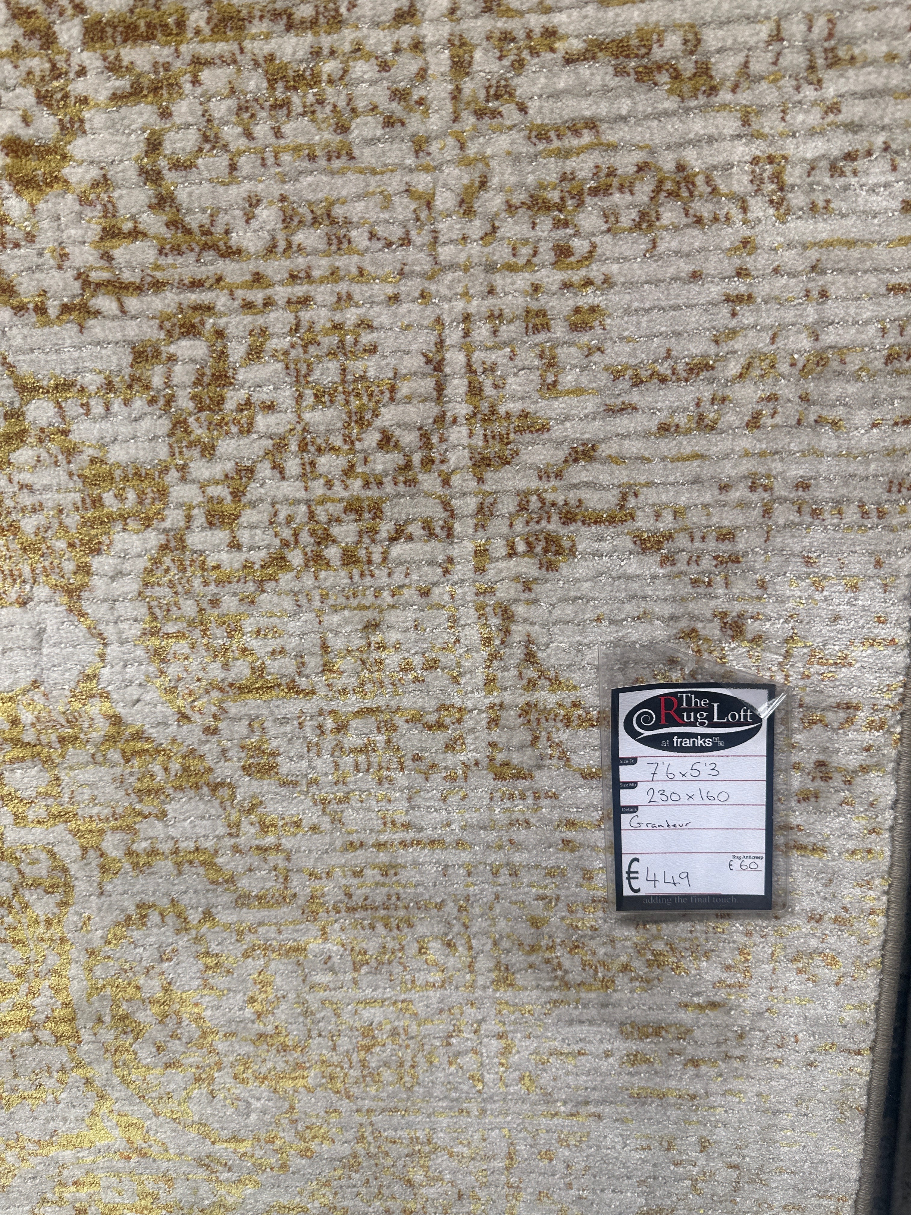 Grandeur Damask Gold