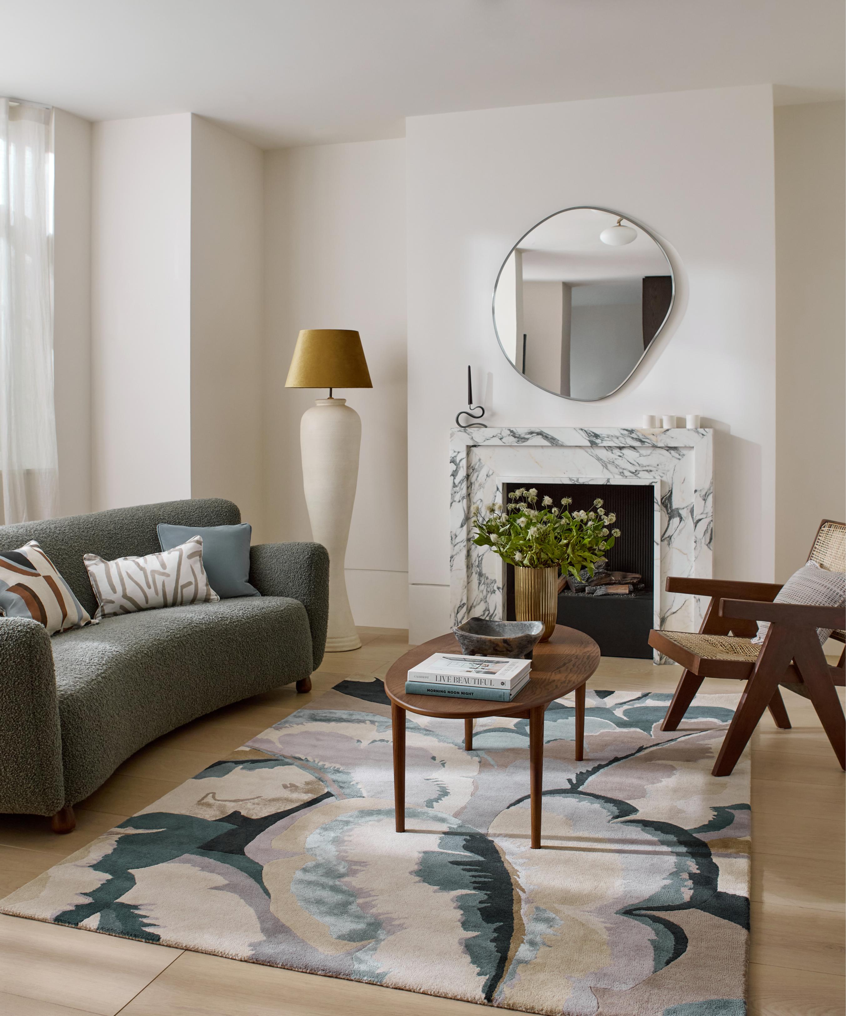 Calathea shiitake-wild water (142905) Rug