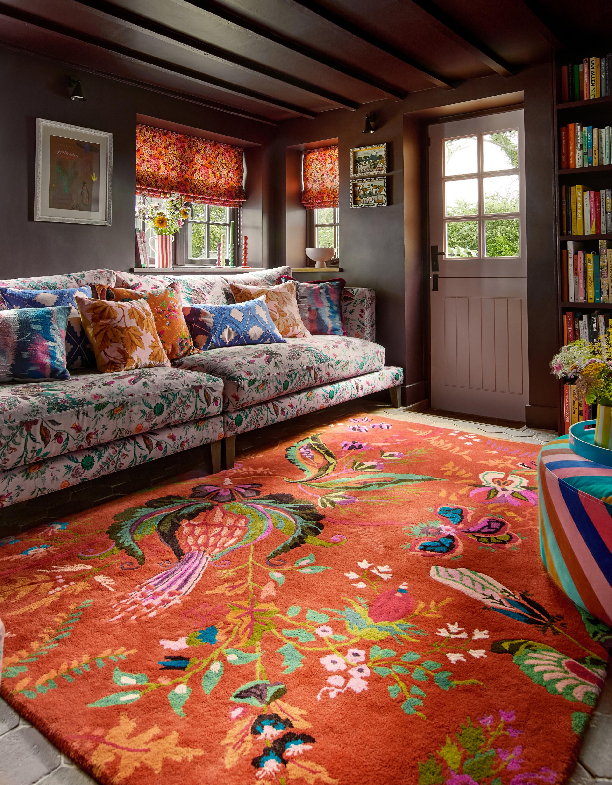 Wonderland Floral amber-lapis (144713) Rug