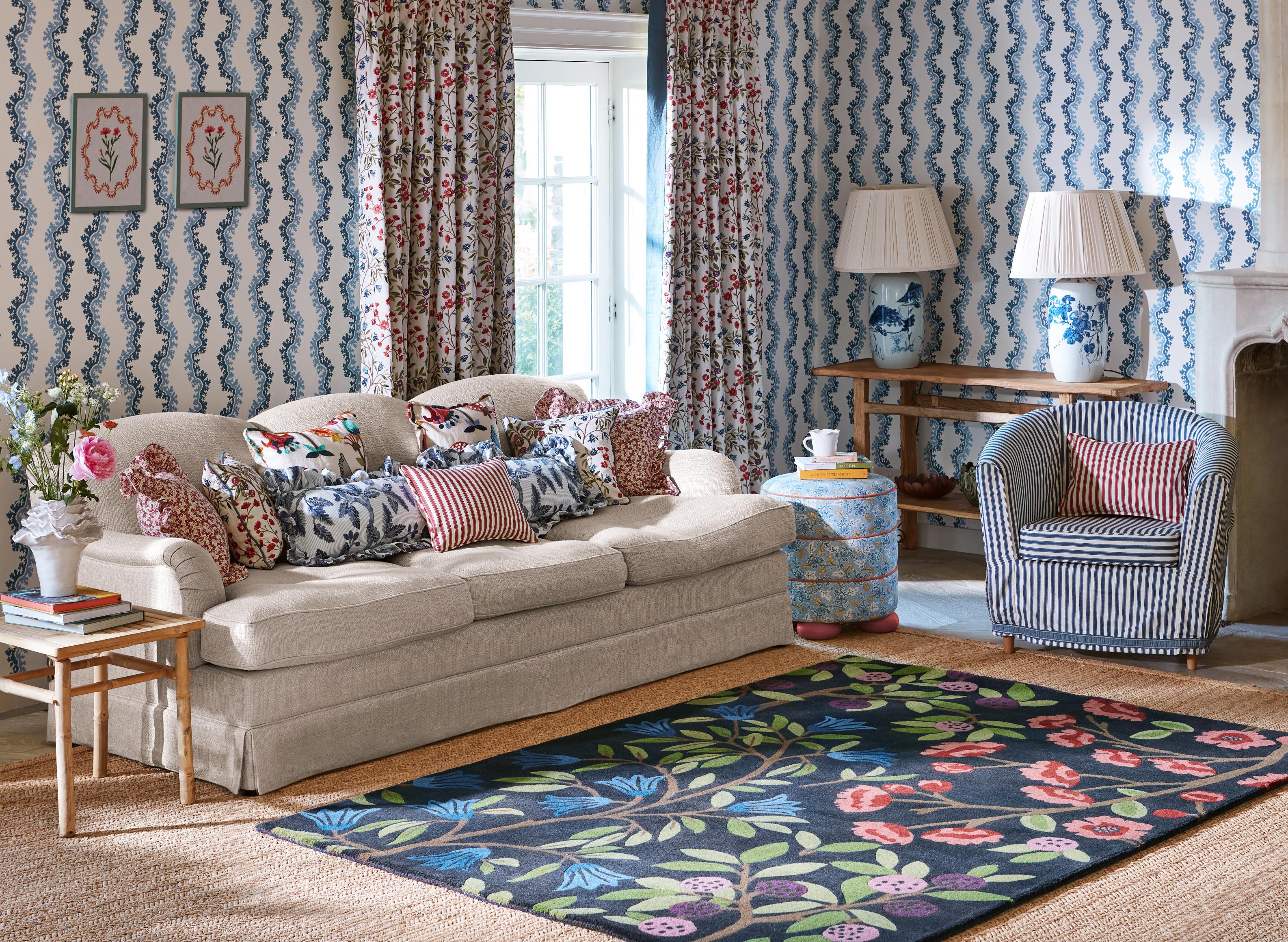 Foraging Indigo (146618) Rug