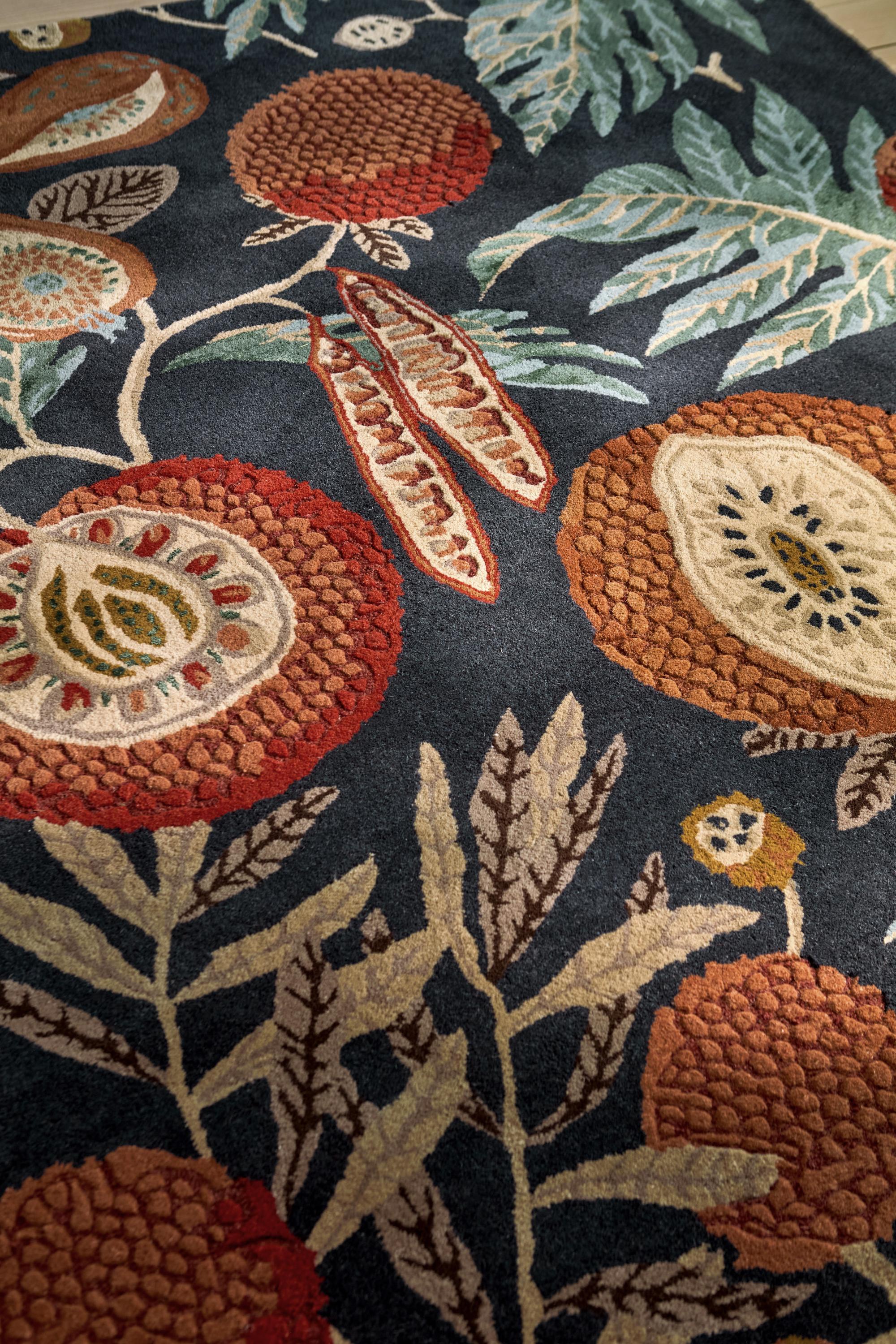 Jackfruit turmeric-indigo (148708) Rug