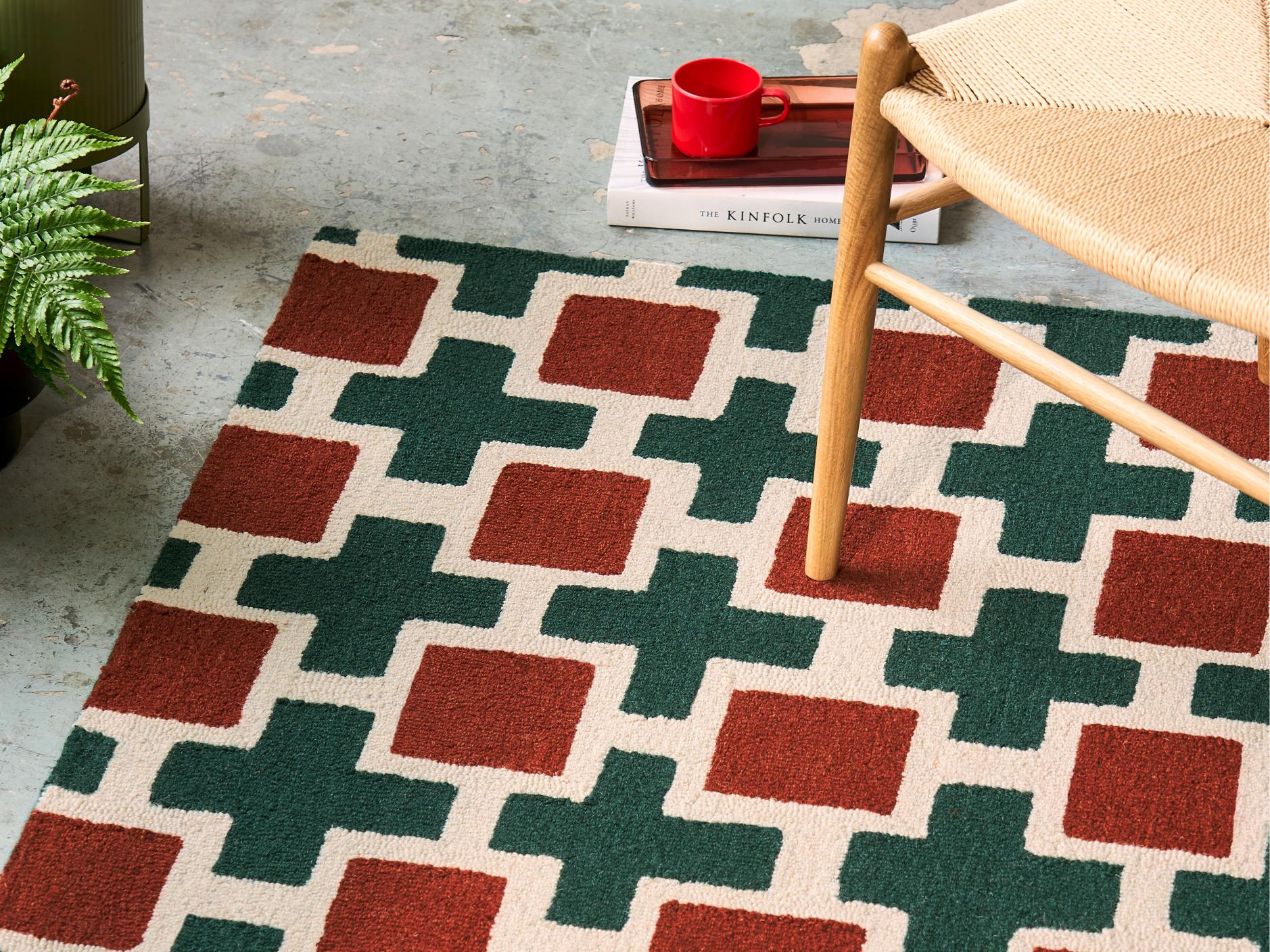 Hatch Rust (124903) Rug