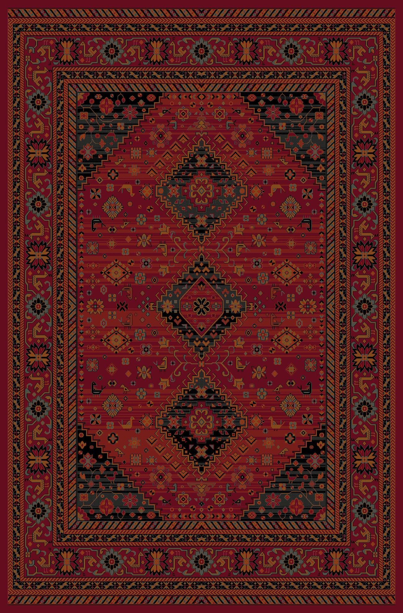 Kashqai 4345-300 Rug