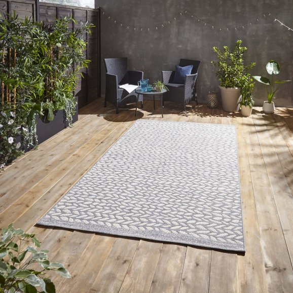 Coast A055 Grey/Cream Rug