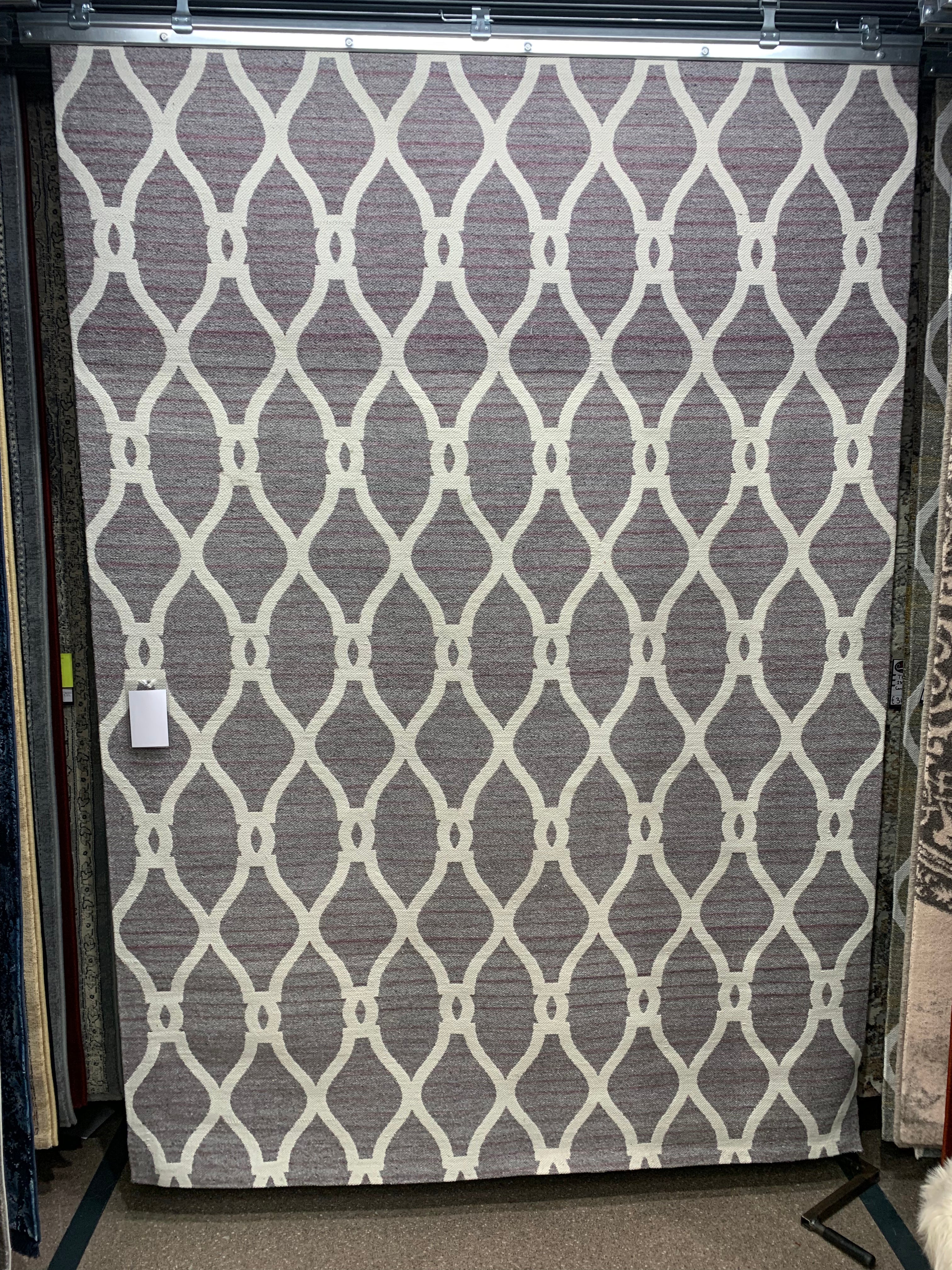 Vienna Trellis Mauve Rug