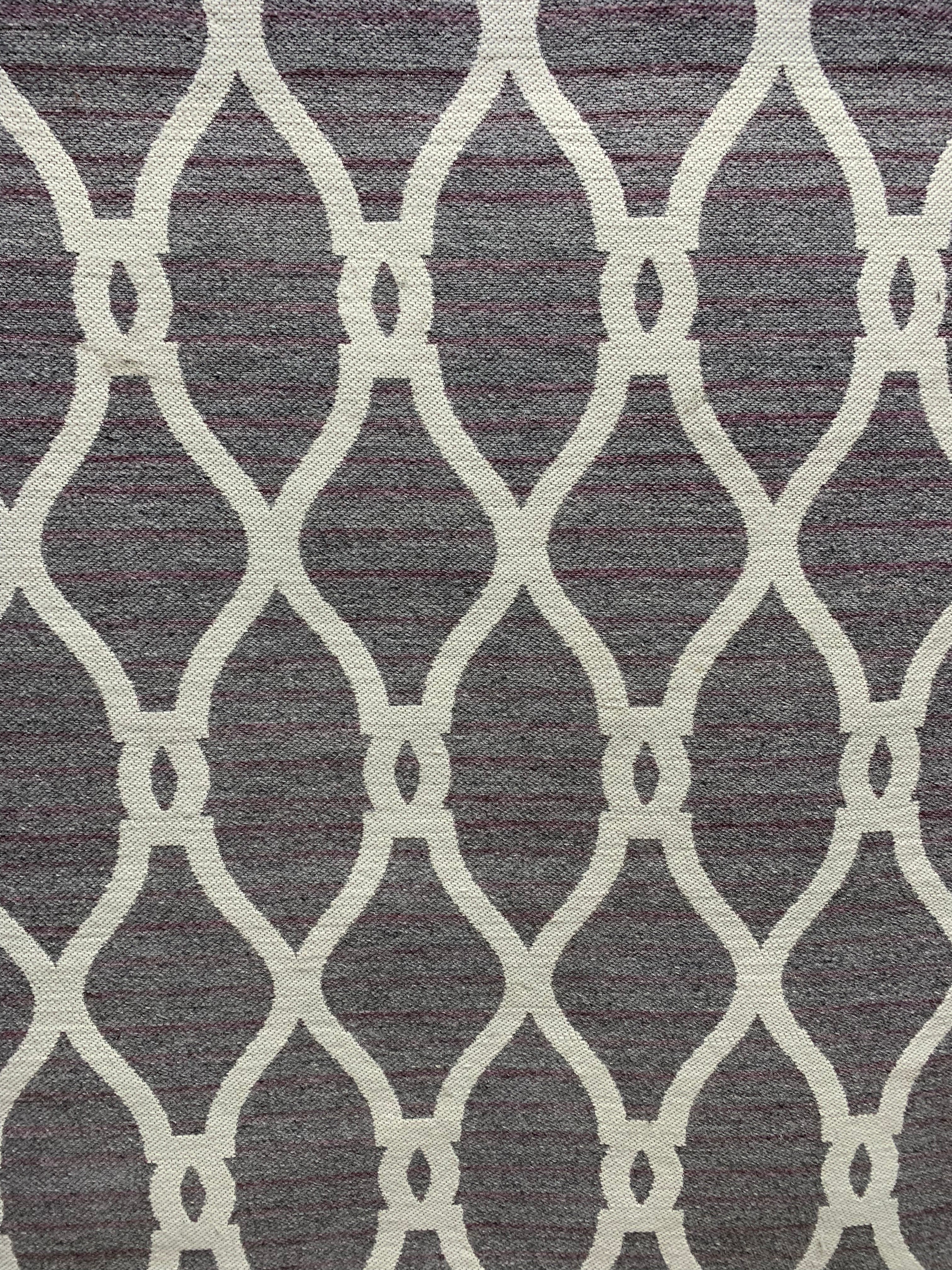 Vienna Trellis Mauve Rug