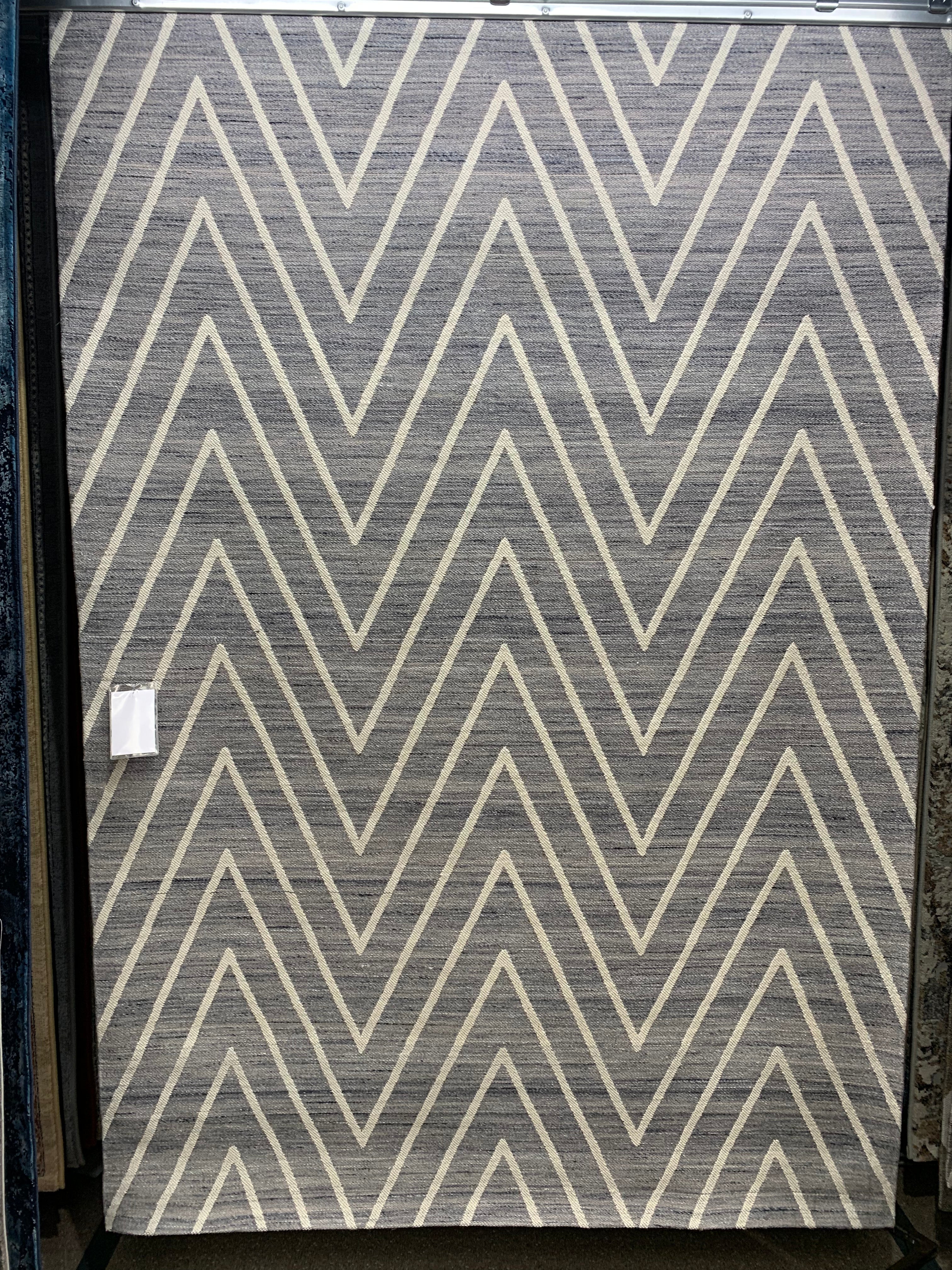 Naples Chevron Indigo Rug