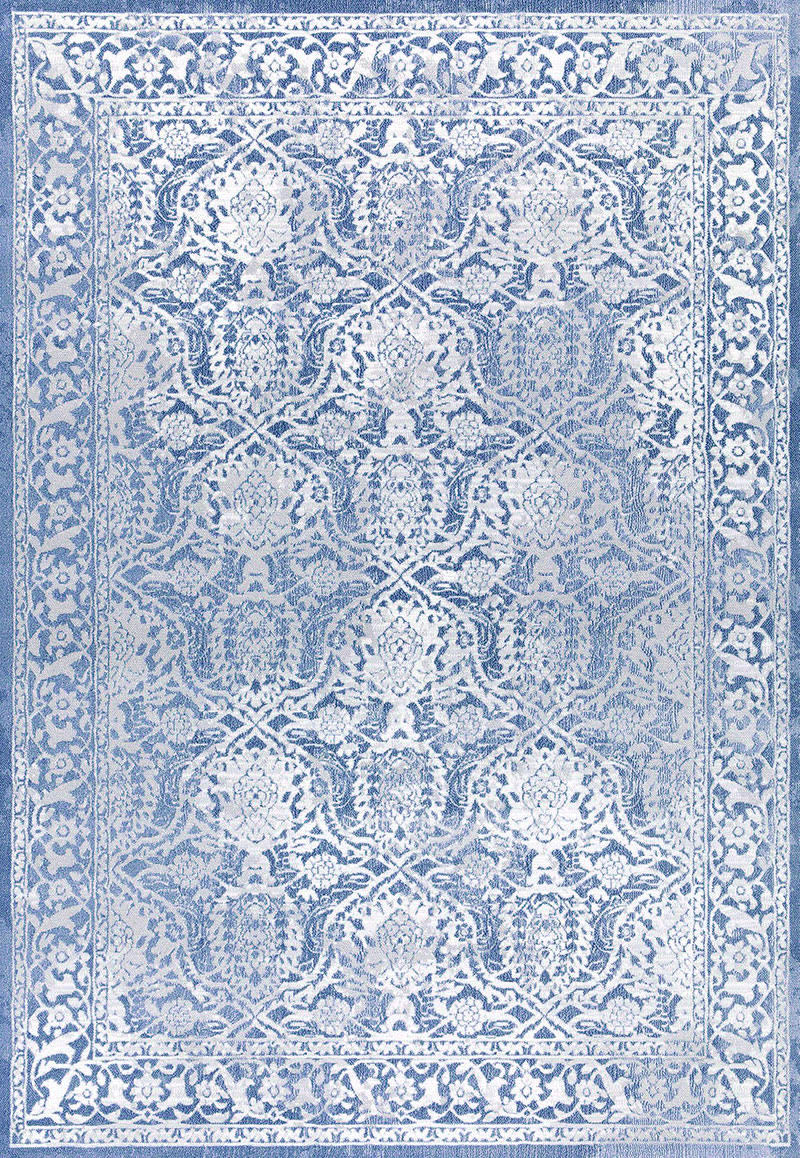 Victoriana Damask Denim 12171-505 Rug