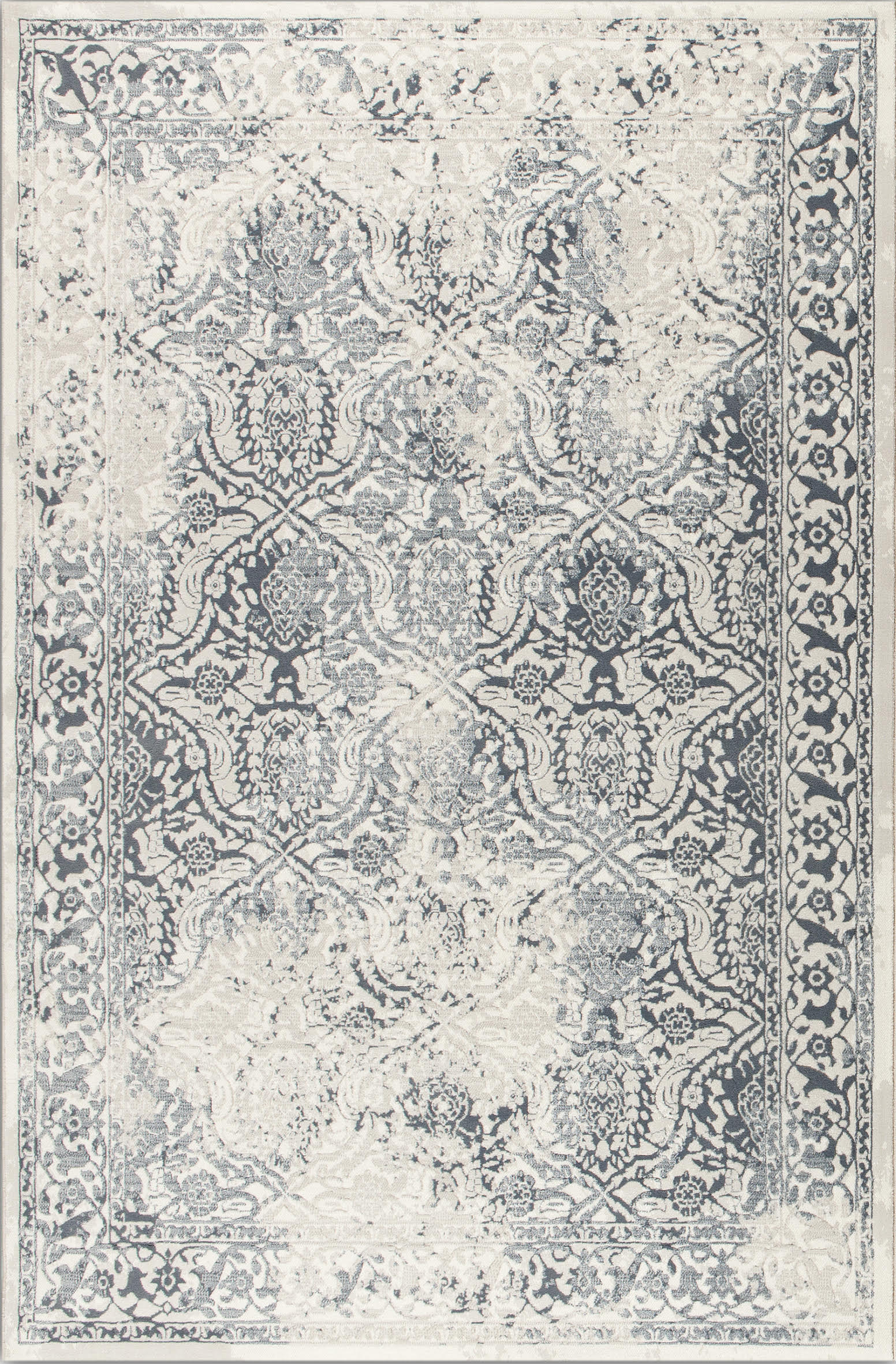 Victoriana Blue Grey Mist 12171-515 Rug