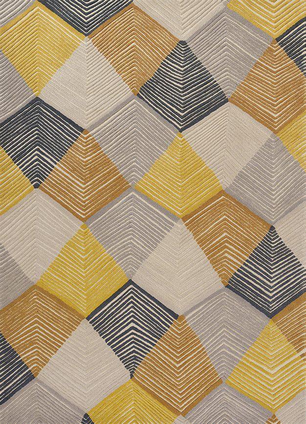 Harlequin Rythm Saffron (40906) - The Rug Loft rugs ireland