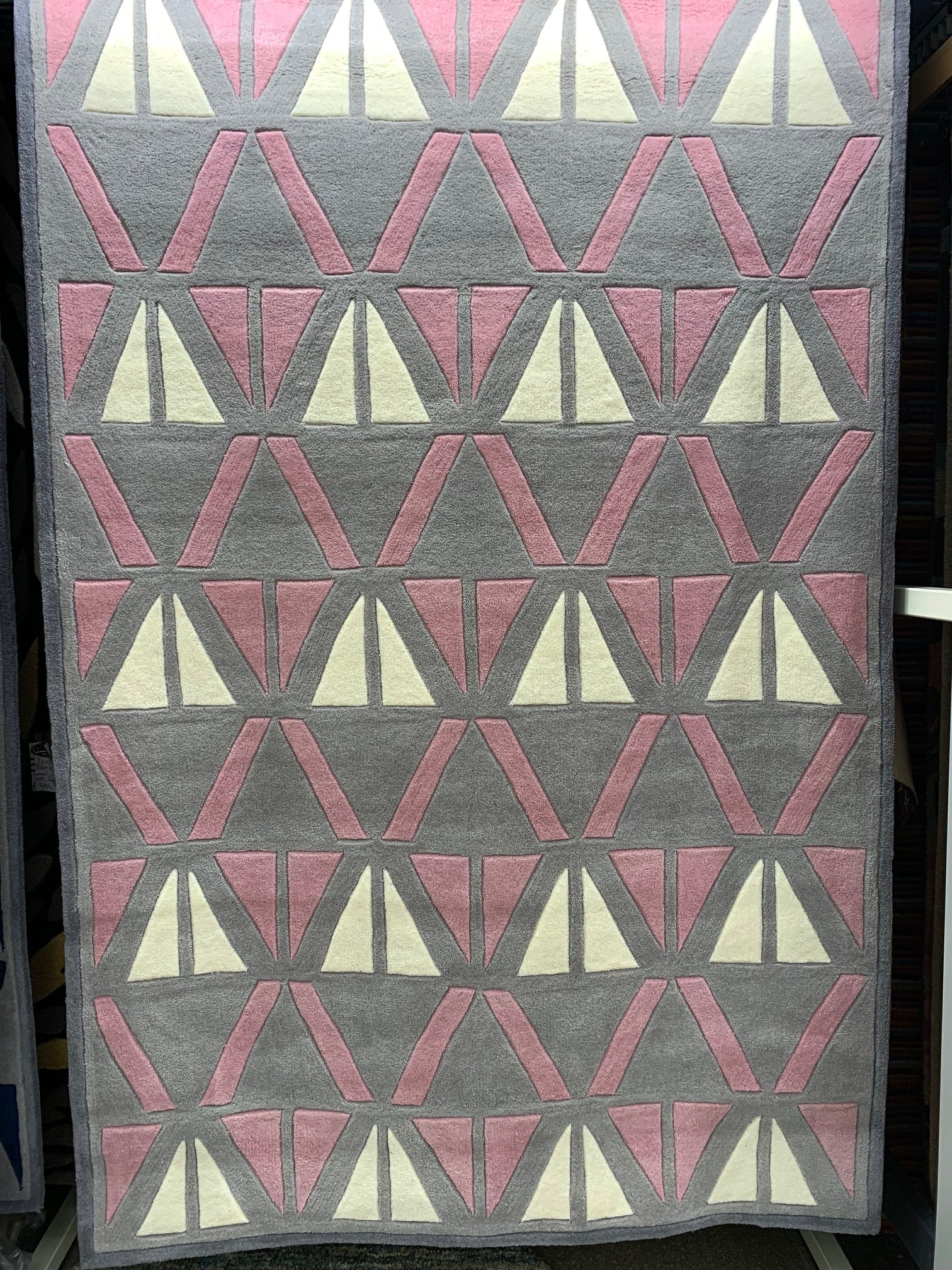 Hong Kong Grey/Rose (1374) Rug