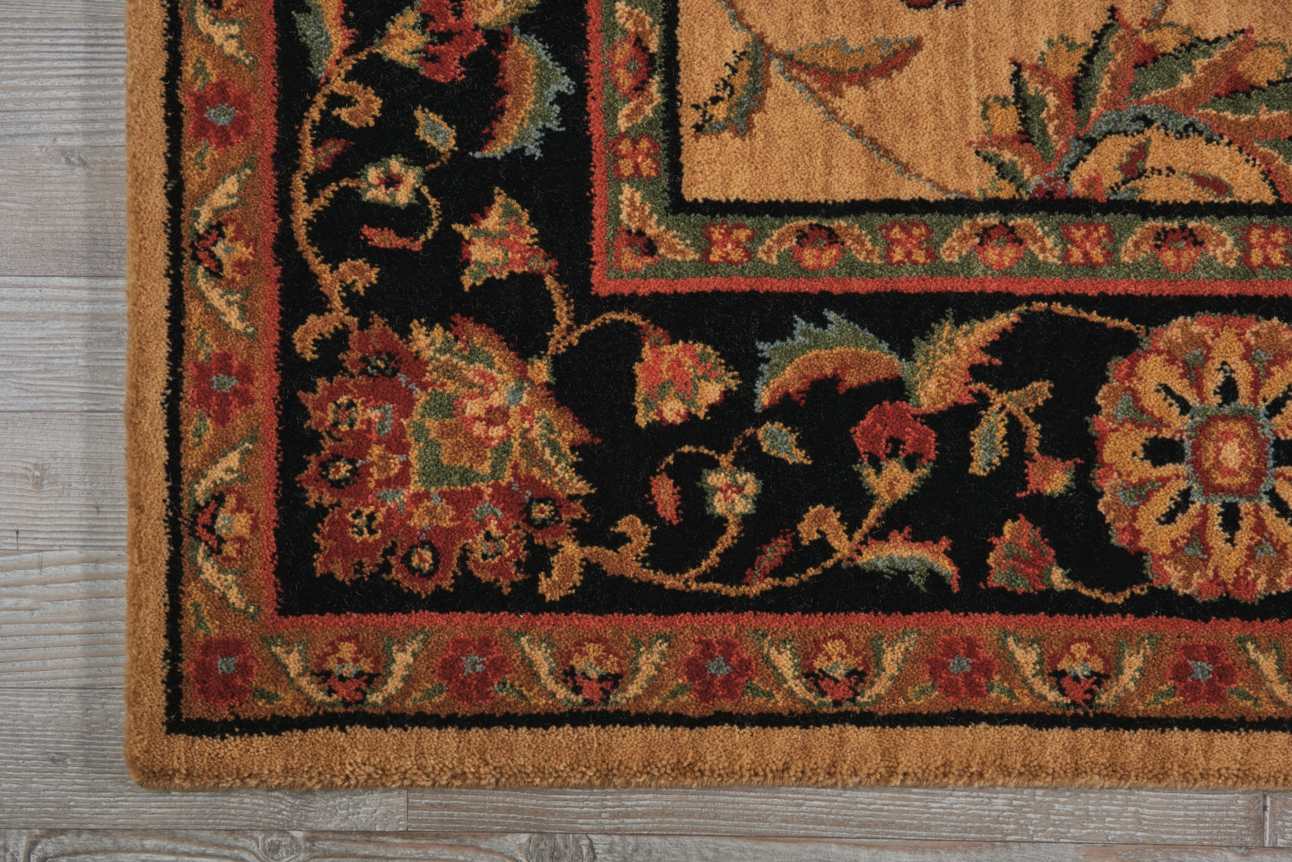 Living Treasures LI04-Black Rug