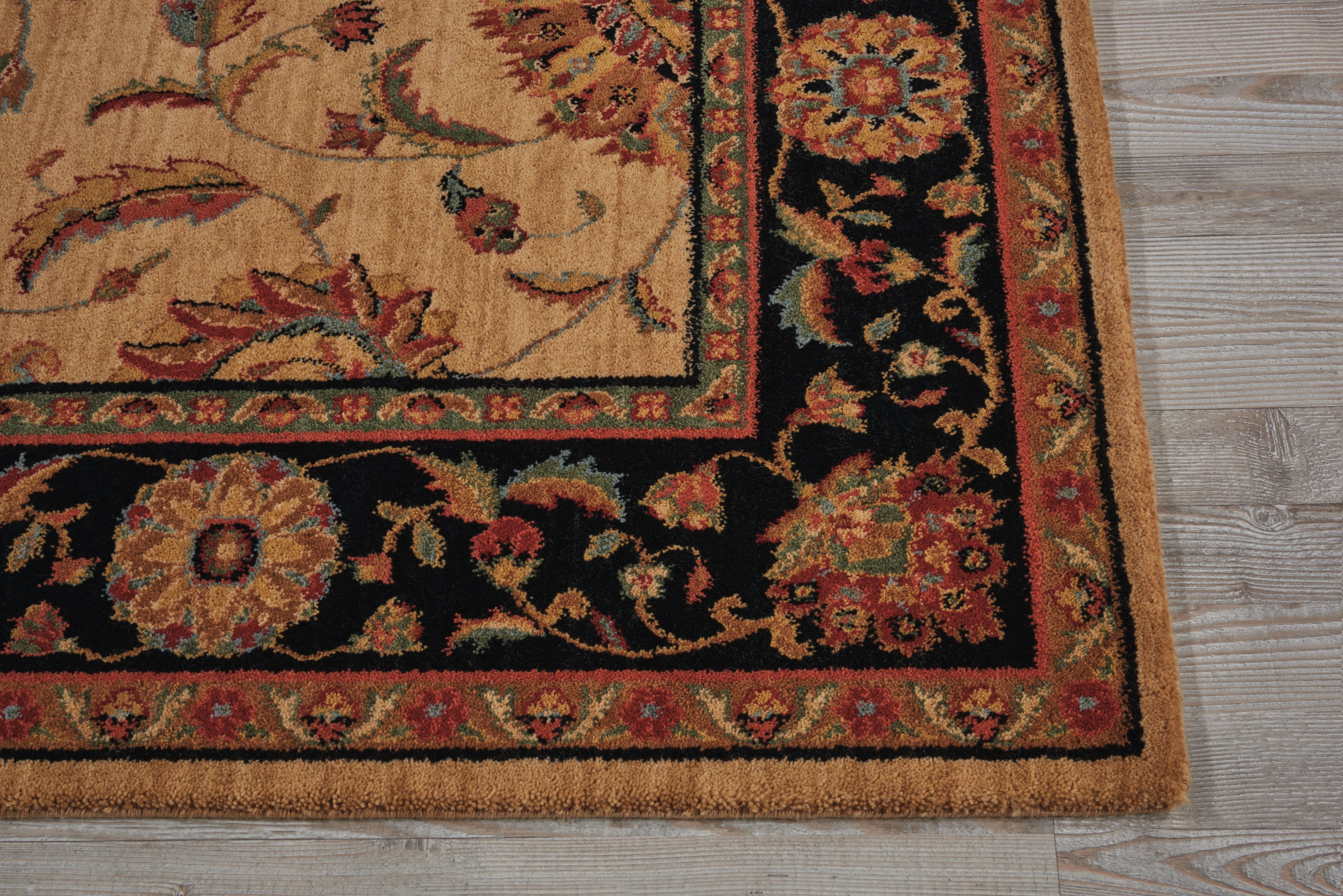 Living Treasures LI04-Black Rug