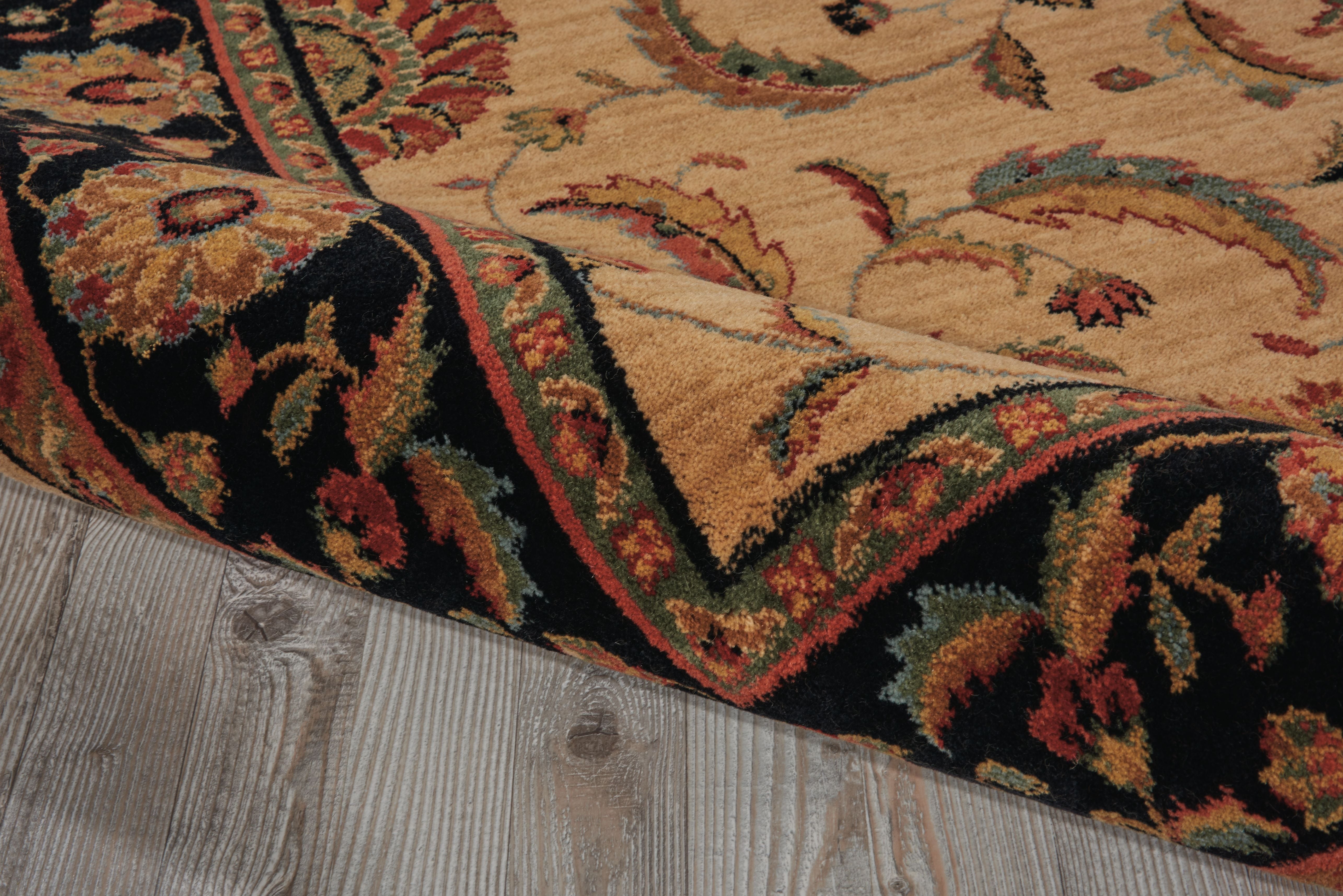Living Treasures LI04-Black Rug