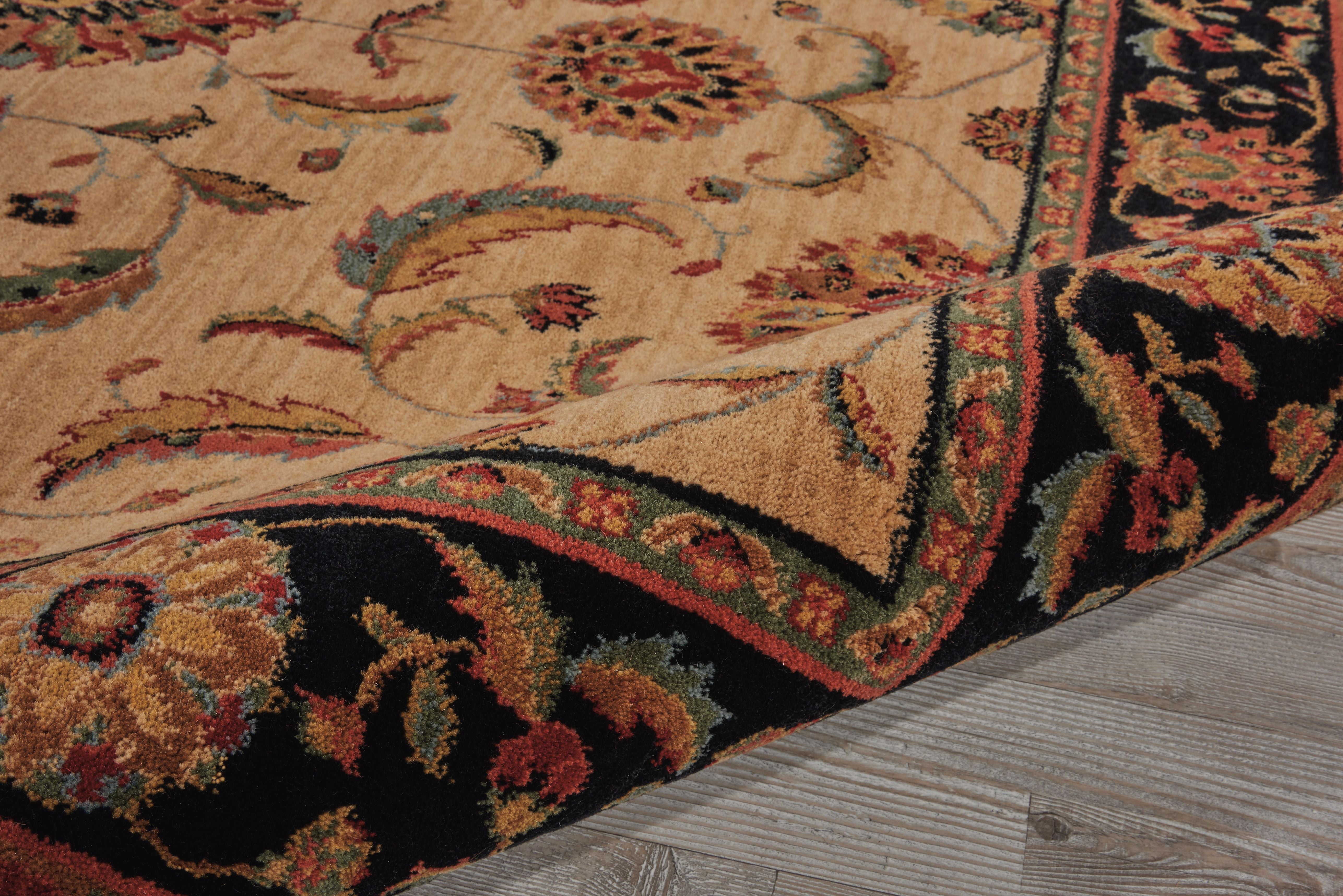 Living Treasures LI04-Black Rug