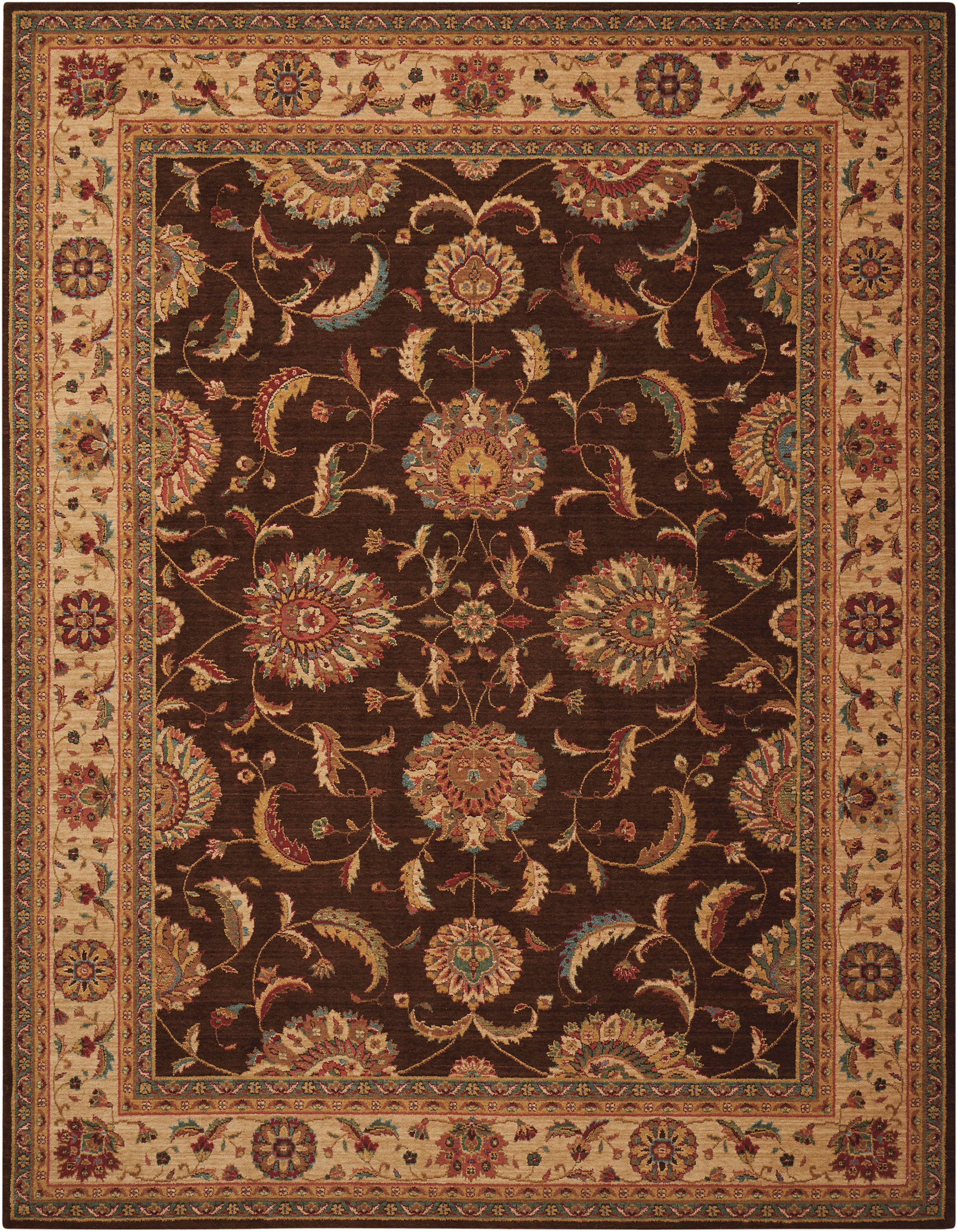 Living Treasures LI04-Brown Rug