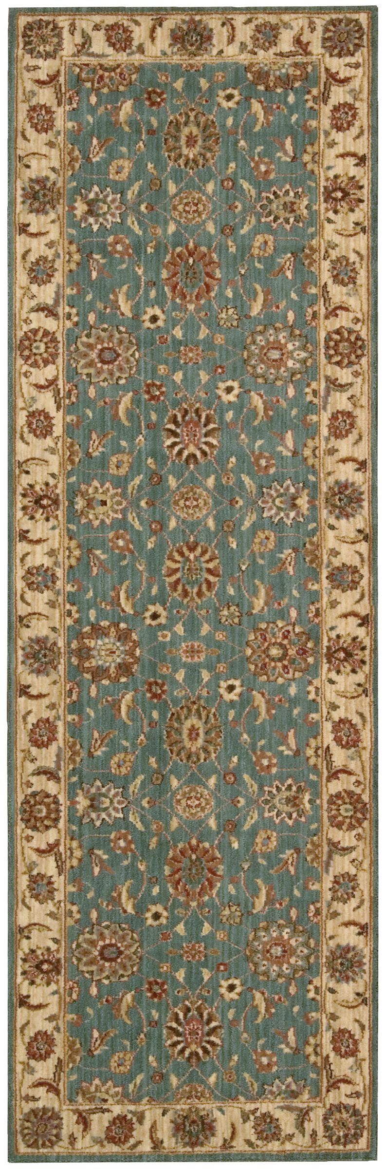 Living Treasures LI05-Aqua Rug