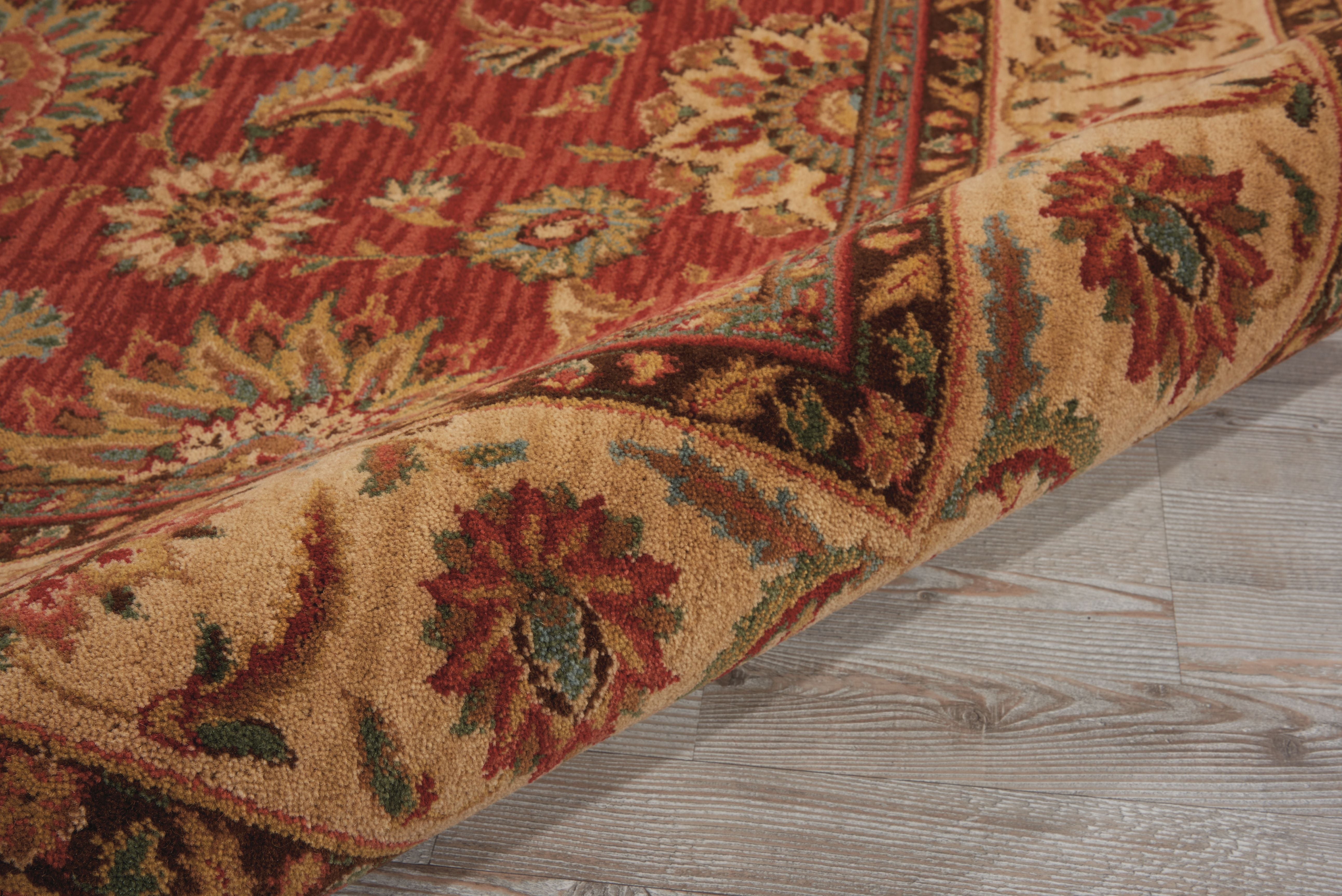 Living Treasures LI05-Rust Rug