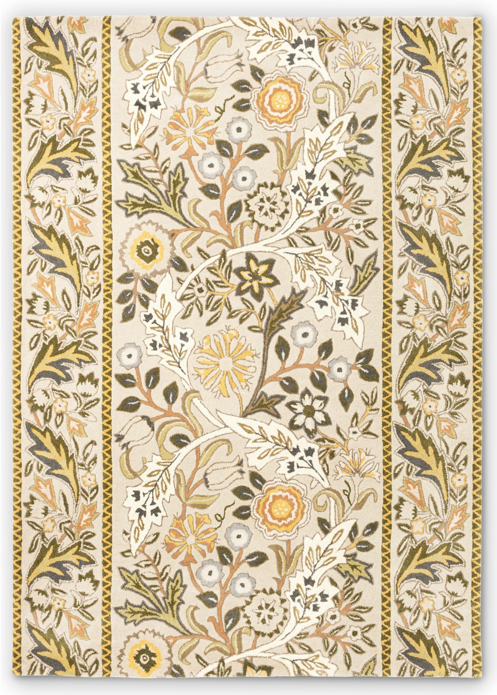 Wilhelmina Linen Mustard (127401) Rug