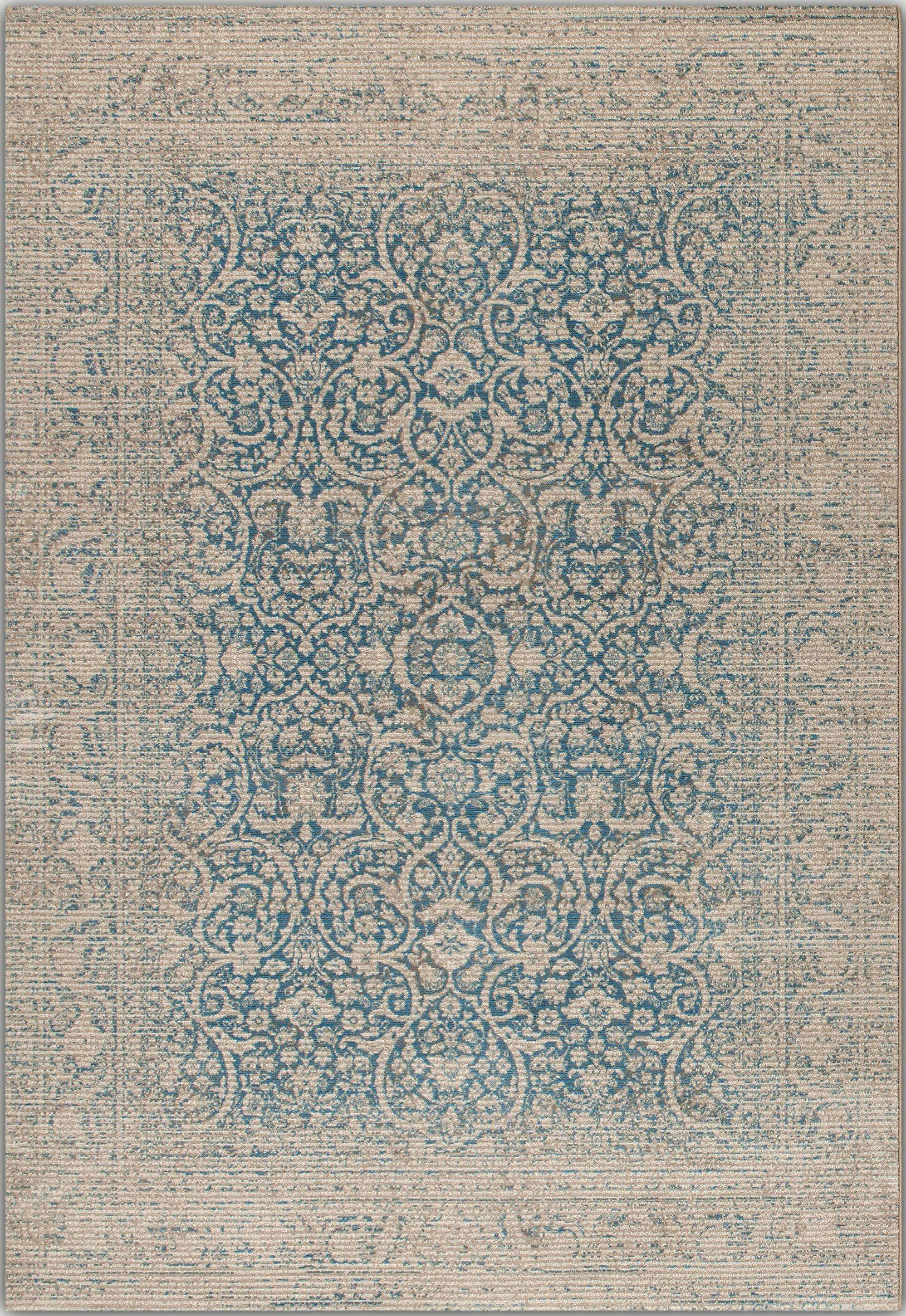 Grandeur Damask-Teal 41004-500 Rug