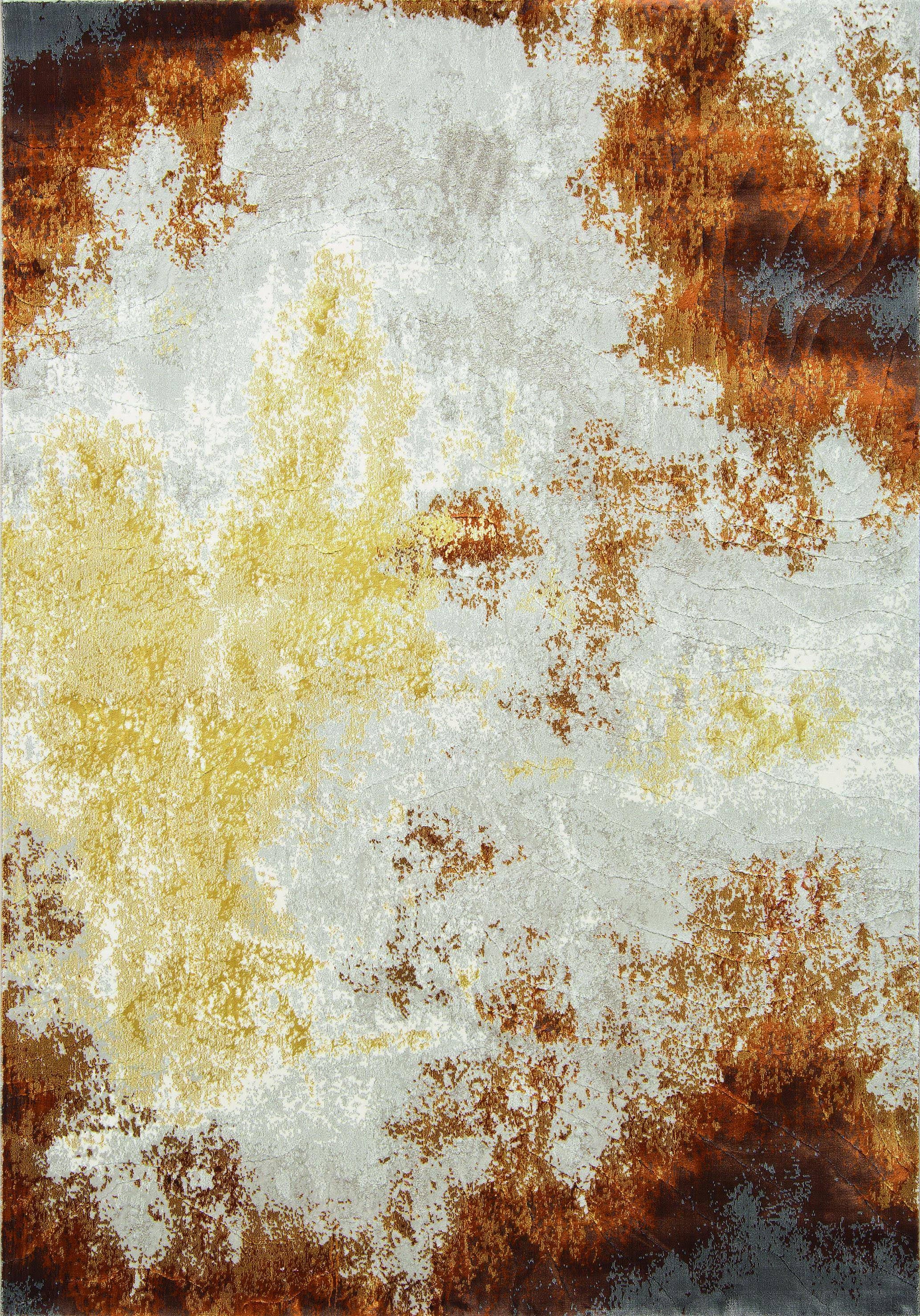 Amadeus Abstract Terracotta Rug