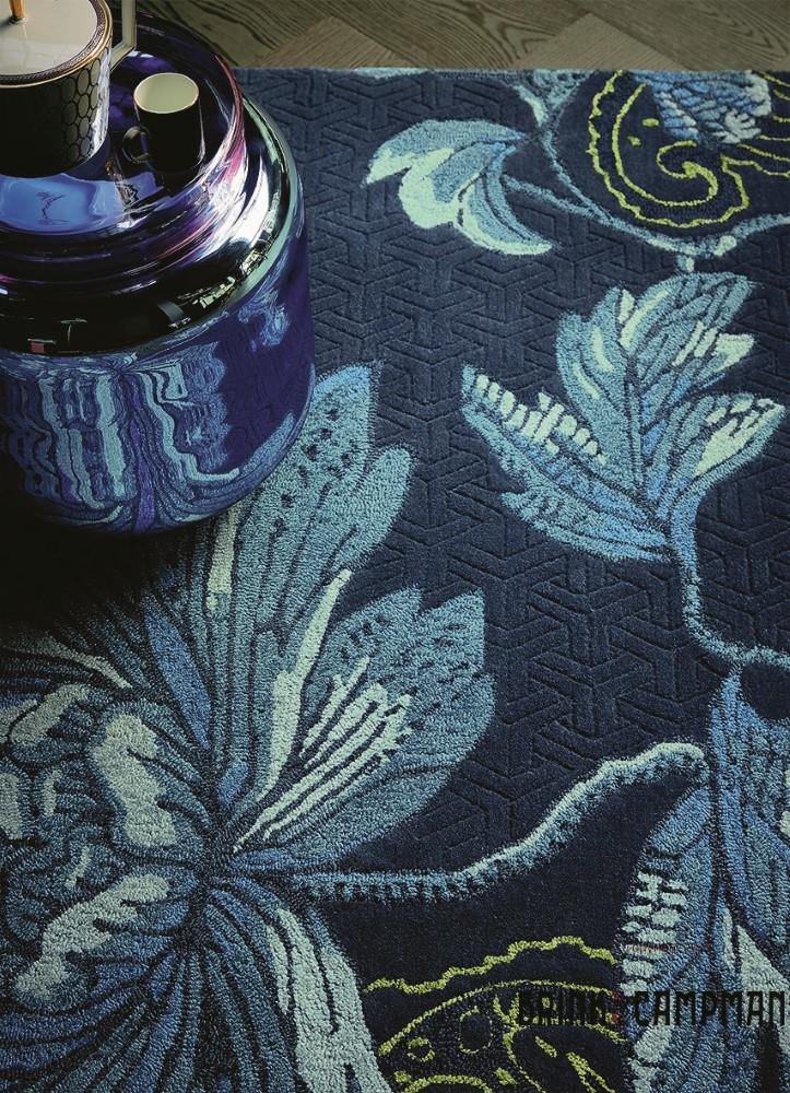 Fabled Floral Navy (37508) - The Rug Loft rugs ireland