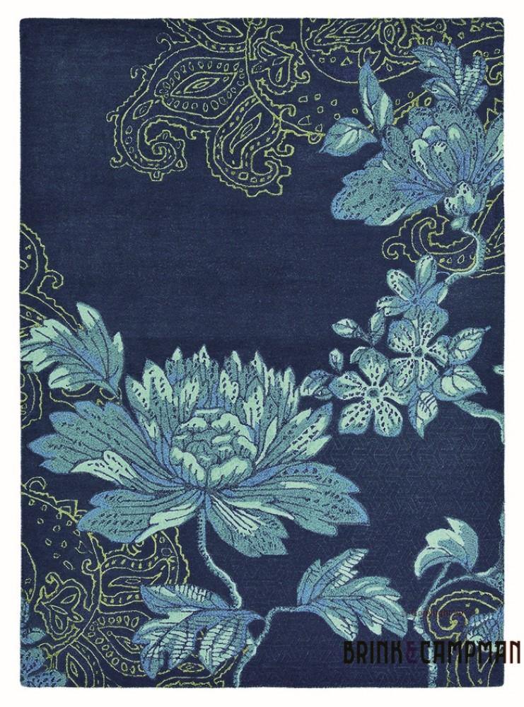 Fabled Floral Navy (37508) - The Rug Loft rugs ireland